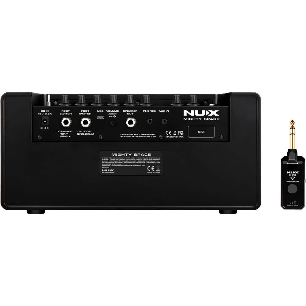NUX Stereo Modelling Guitar/Bass Amp w BT 30 Watt Mighty Space