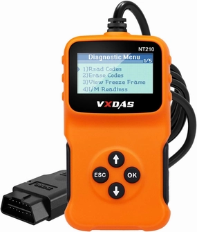 OBD2 Scanner, OBD2 Reader, OBD II Scanner, Fix Car Diagnostic Tool, Code Reader for Cars and Trucks, Classic Enhanced Universal Engine Fault Car Diagnostic Scan Tool of All CAN Fault Car After 1996
