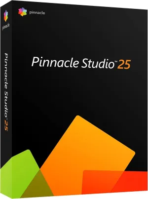 [Old Version] Pinnacle Studio 25 | Video Editing & Screen Recording Software [PC Disc]
