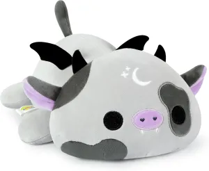 Onsoyours Original Cute Bat Cow Plushie, Soft Stuffed Cow Squishy Plush Animal Toy Cow with Wings Bat Pillow for Kids (Bat Cow, 12")