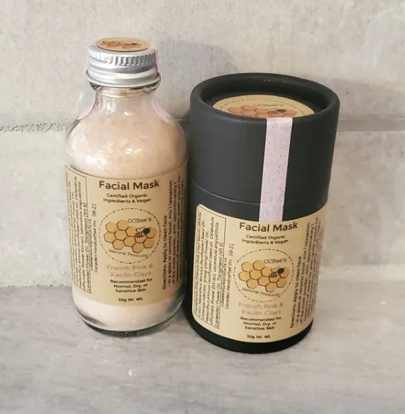 Organic Clay Face Masks