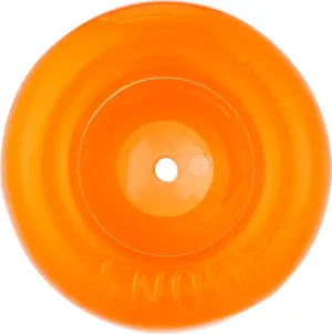 Outward Hound by Planet Dog Snoop Durable Interactive Treat Dispensing Dog Toy, Large, Orange