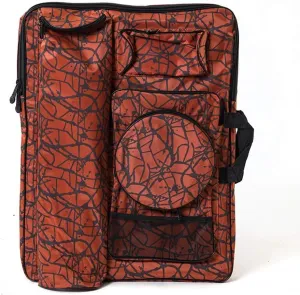Painting Bag Waterproof Zipper Canvas Bag Drawing Bag Shoulder Painting Bag Art 49 * 64cm(Red)