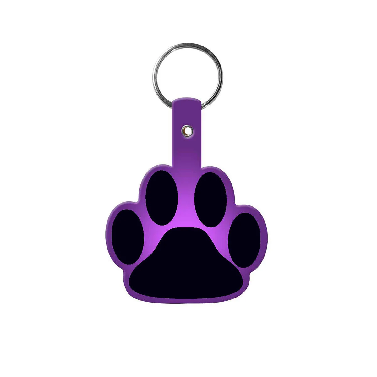 Paw Flexible Key Tag