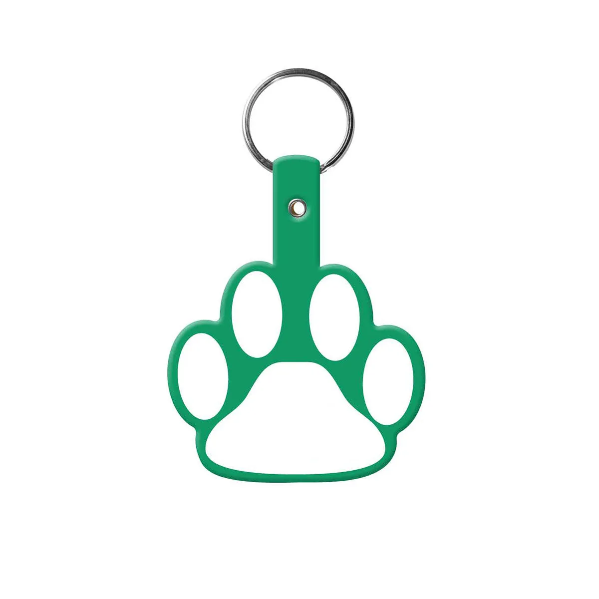 Paw Flexible Key Tag