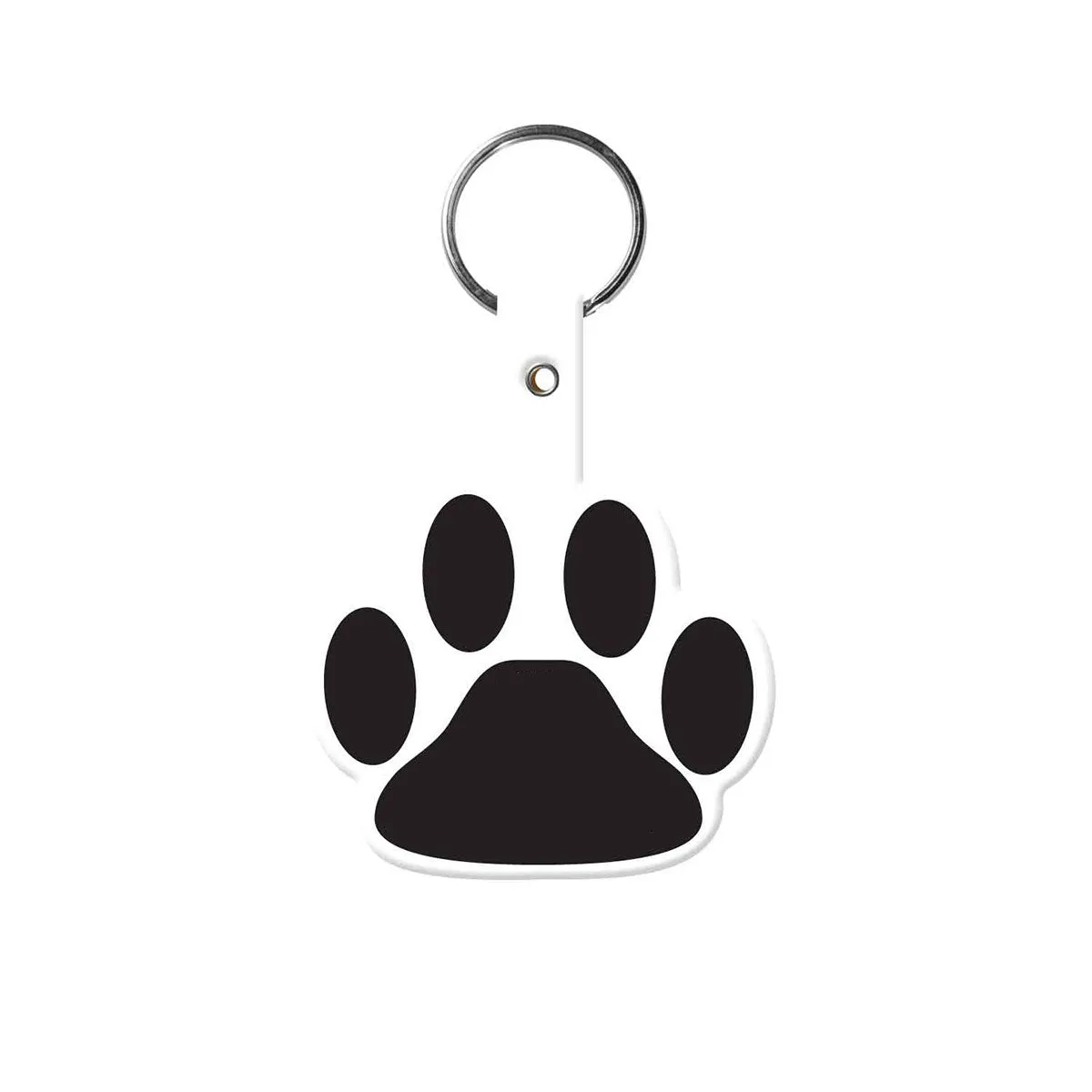 Paw Flexible Key Tag