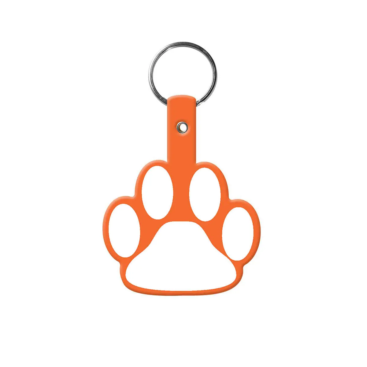 Paw Flexible Key Tag