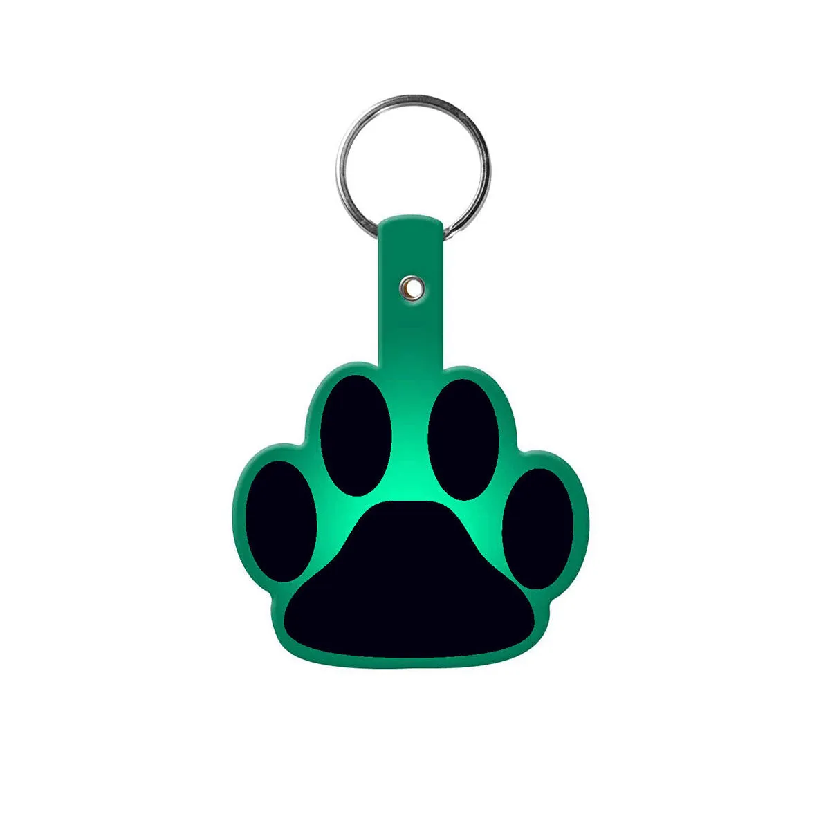 Paw Flexible Key Tag