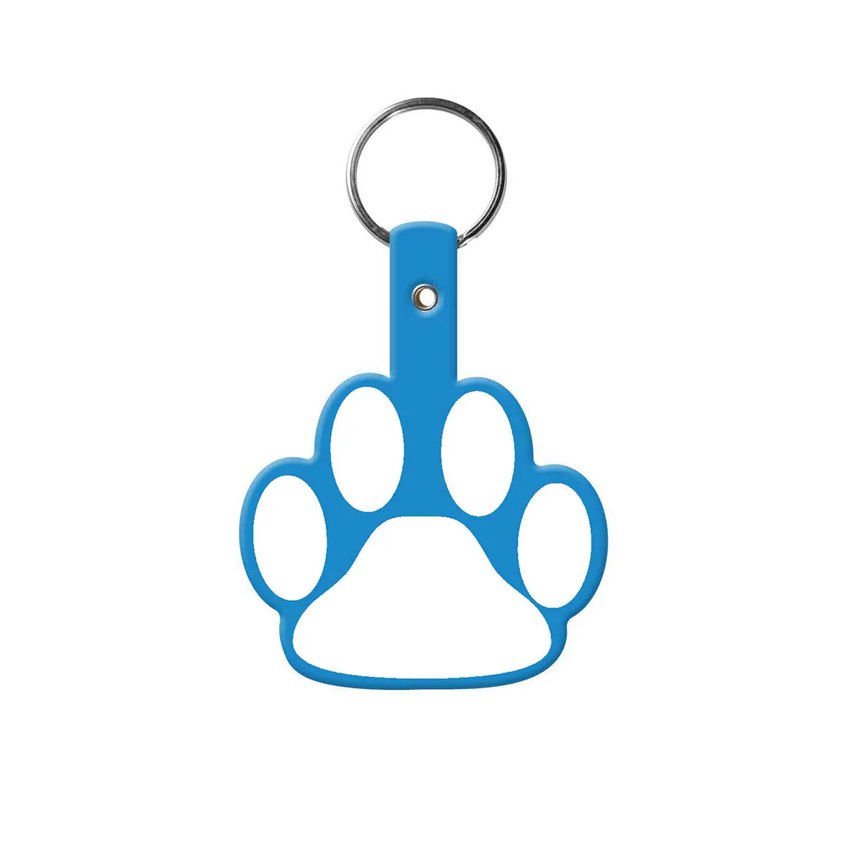Paw Flexible Key Tag