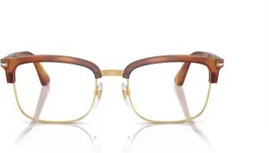 Persol Men's Po3340v Lina Rectangular Prescription Eyewear Frames