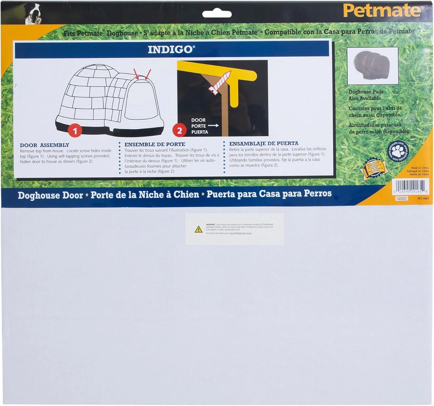 Petmate Indigo Dog Door, Large