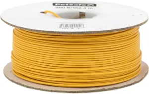 PetSafe Underground Dog Fence Wire (500 Foot) Create Your PetSafe Boundary, Electric Dog Fence Wire (Yellow) - from The Parent Company of IFB