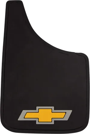 Plasticolor Chevy Gold Bowtie Easy Fit Mud Guard - Set of 2