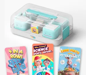 PlayCubes - School Ready Bundle (5-8) | Screen-Free Educational Game System for Math, Language & Problem-Solving
