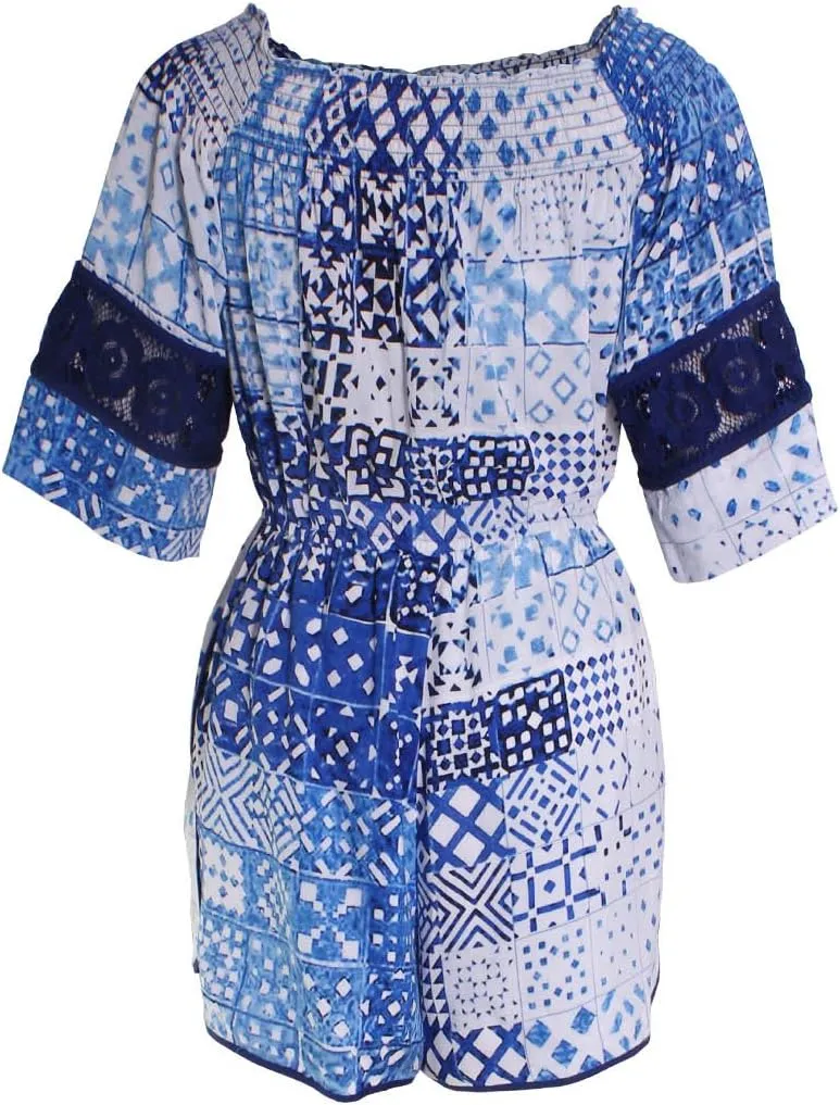 Plenty by Tracy Reese womens Off the Shoulder Romper
