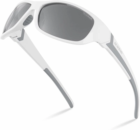 Polarized Sports Sunglasses for Men Women Driving Fishing Cycling Running UV Protection