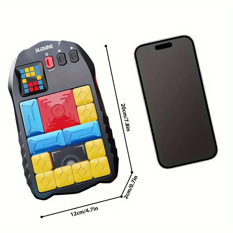 Portable Electronic Klotski Puzzle Game