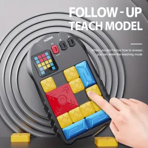 Portable Electronic Klotski Puzzle Game
