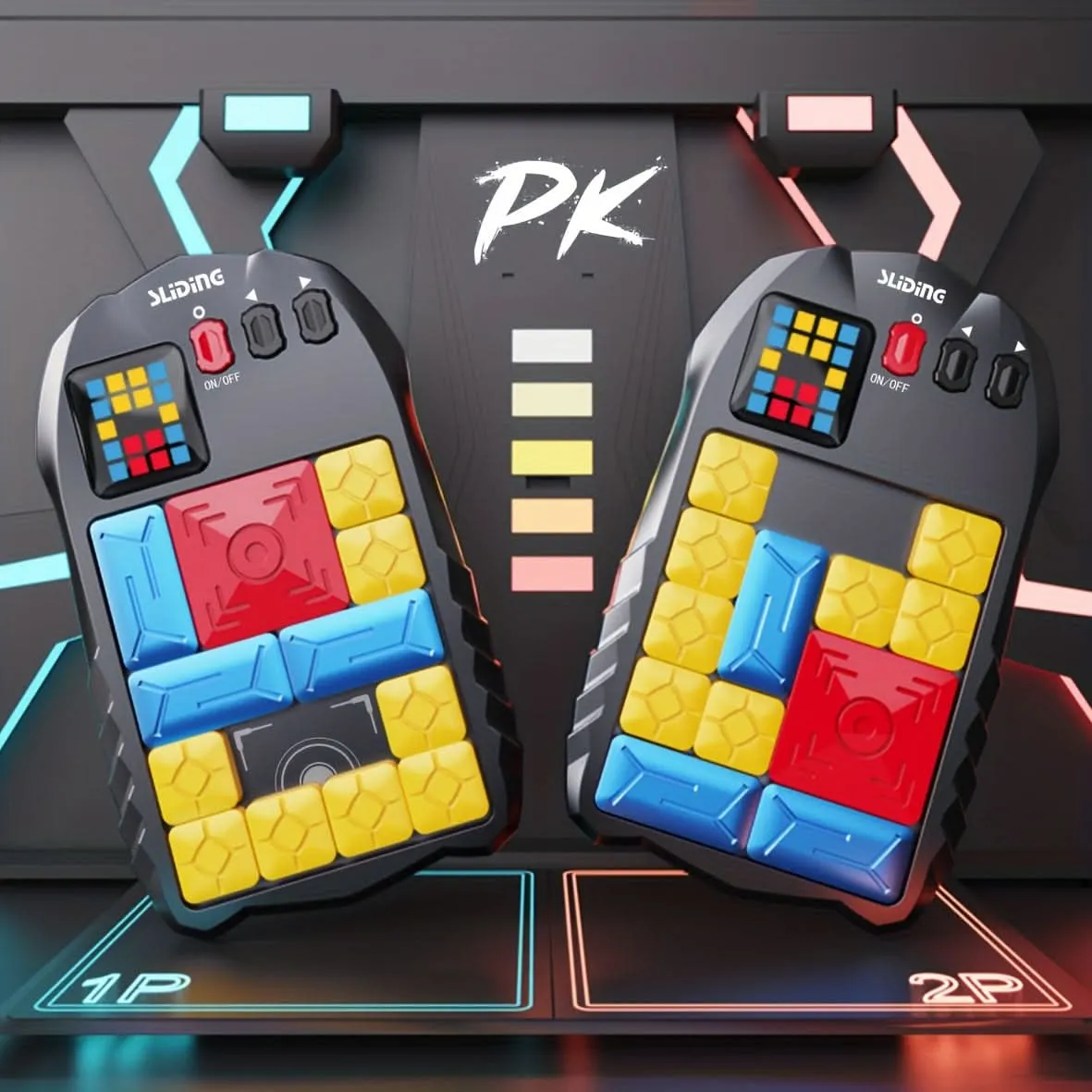 Portable Electronic Klotski Puzzle Game