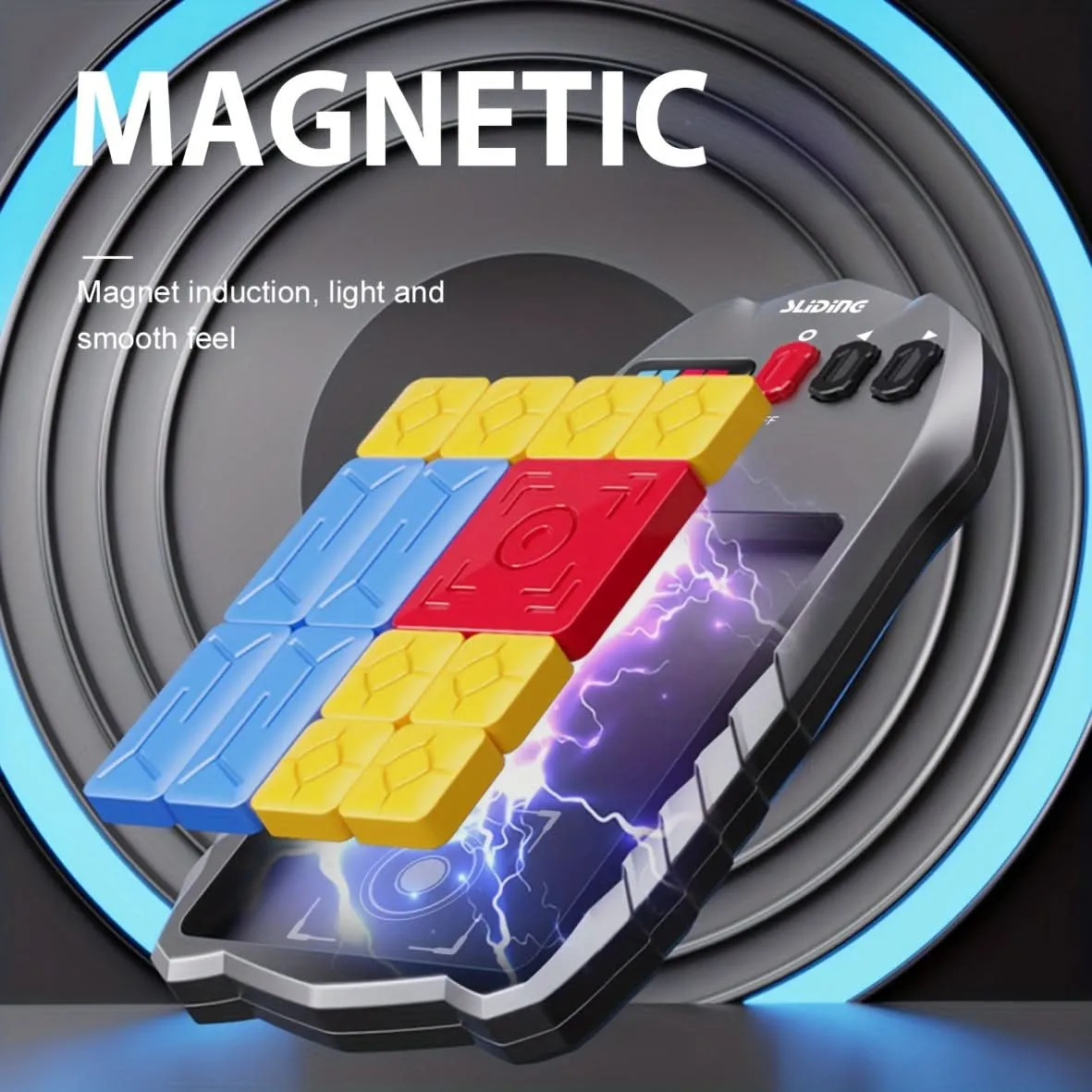 Portable Electronic Klotski Puzzle Game