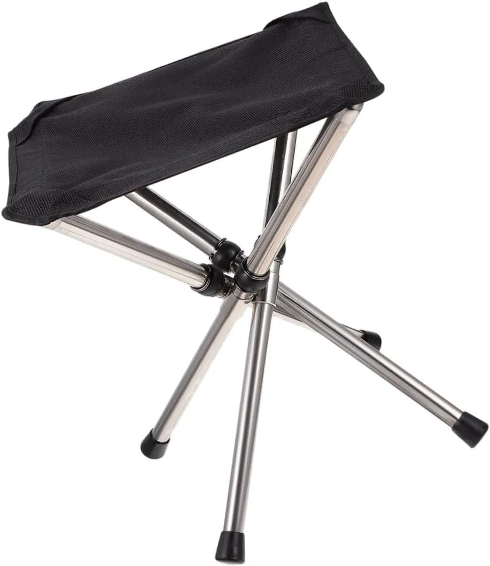 Portable Folding Camping Stool Telescopic Outdoor Chair Lightweight Leisure Fishing Bench