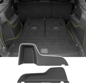 powoq Cargo Sidewall Protector Compatible with 2016-2025 Dodge Durango Trunk Sidewall Protector Mat Replacement for 2016-2025 Dodge Durango Accessories (Side Trunk Mat)