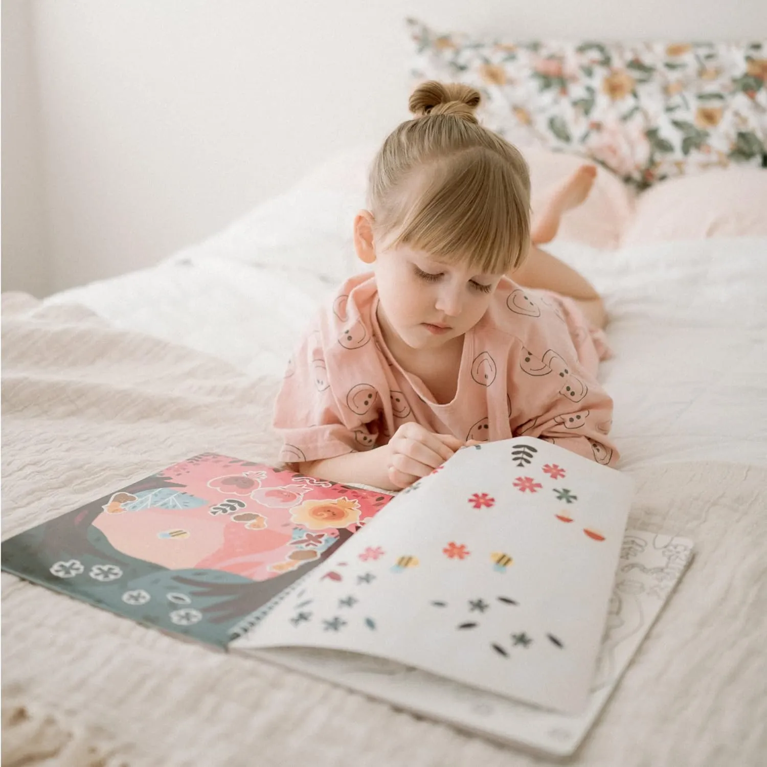 Princess Sticker Book Activity for Kids, A Magical World by Cupkin, Toddler Airplane Travel Essentials, 500  Stickers for Kids 12 Scenes   Coloring Book Pages, Princess Gift, Crafts Ages 2-8