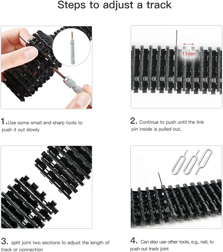 Processional TS300 Shock Absorption Robot Tank Chassis with Suspension Supporting Holder for Arduino Raspberry Pie, RC Tracked Model with 2pcs DC Encoder Motor for STEAM Teaching