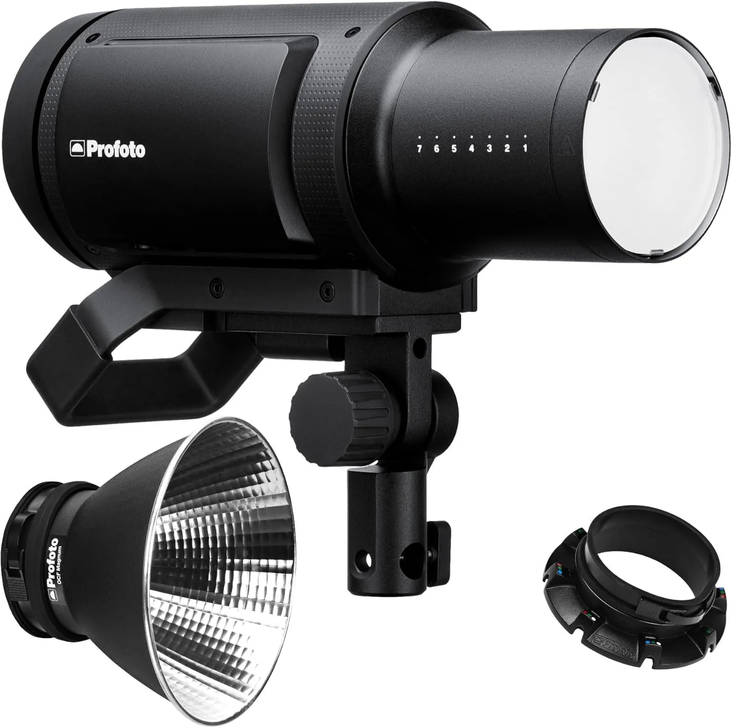 Profoto Pro-B3 Single Kit Bundle with OCF Magnum Reflector and OCF Speedring (3 Items)