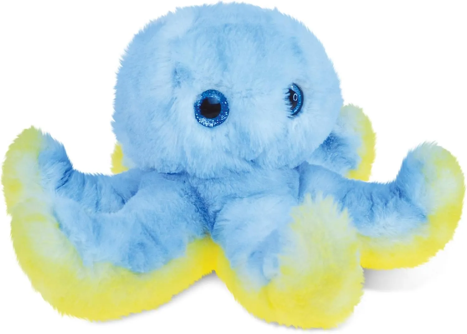 Puzzled DolliBu Plush Octopus Stuffed Animal - Soft Huggable Blue Octopus Decor, Adorable Playtime Plush Toy, Cute Marine Sea Life Cuddle Gift for Kids & Adult - 9.5 Inch