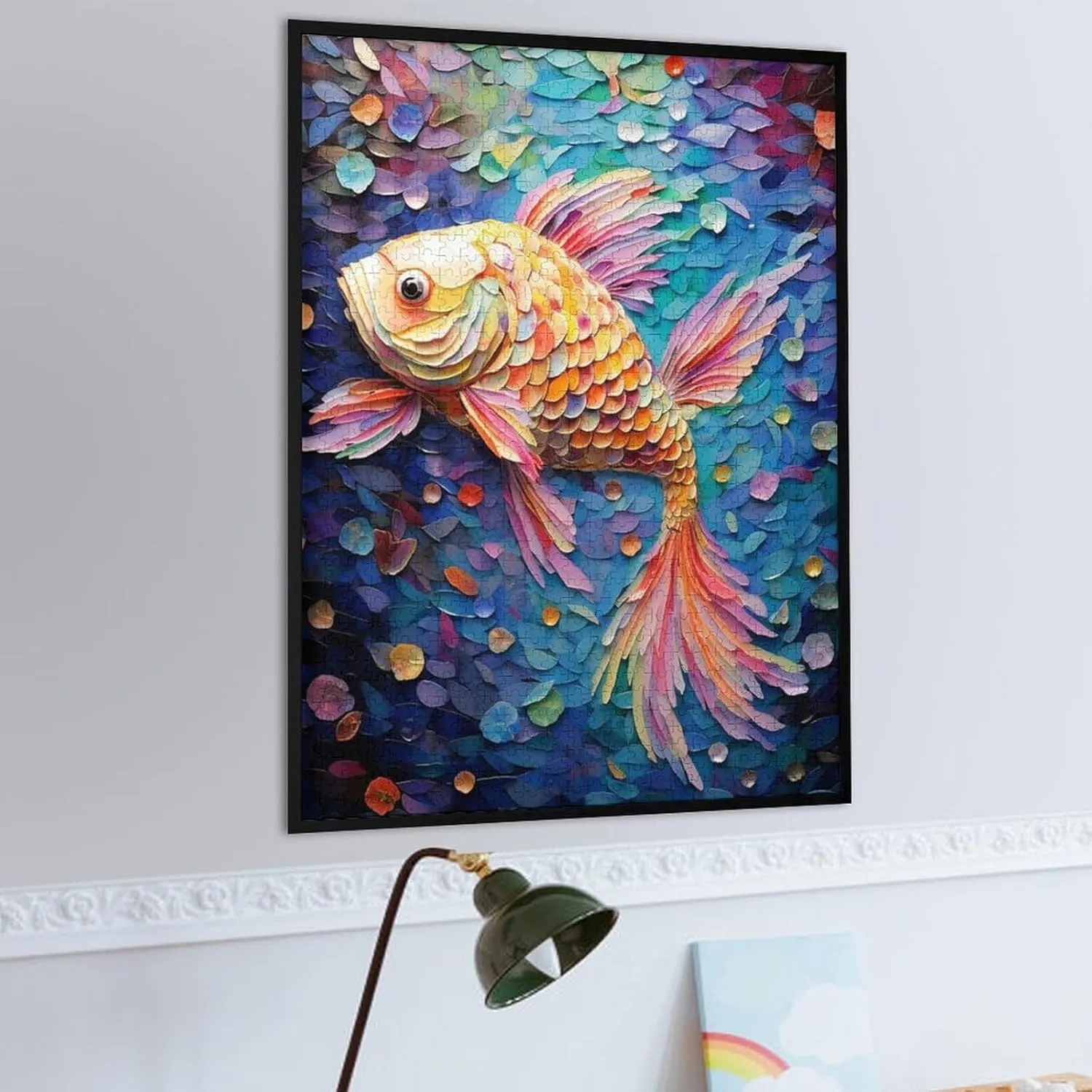 Puzzles for Adults 1000 Pieces - Fish Animal Puzzle Challenging Educational Toys Puzzles Reduced Pressure Gift