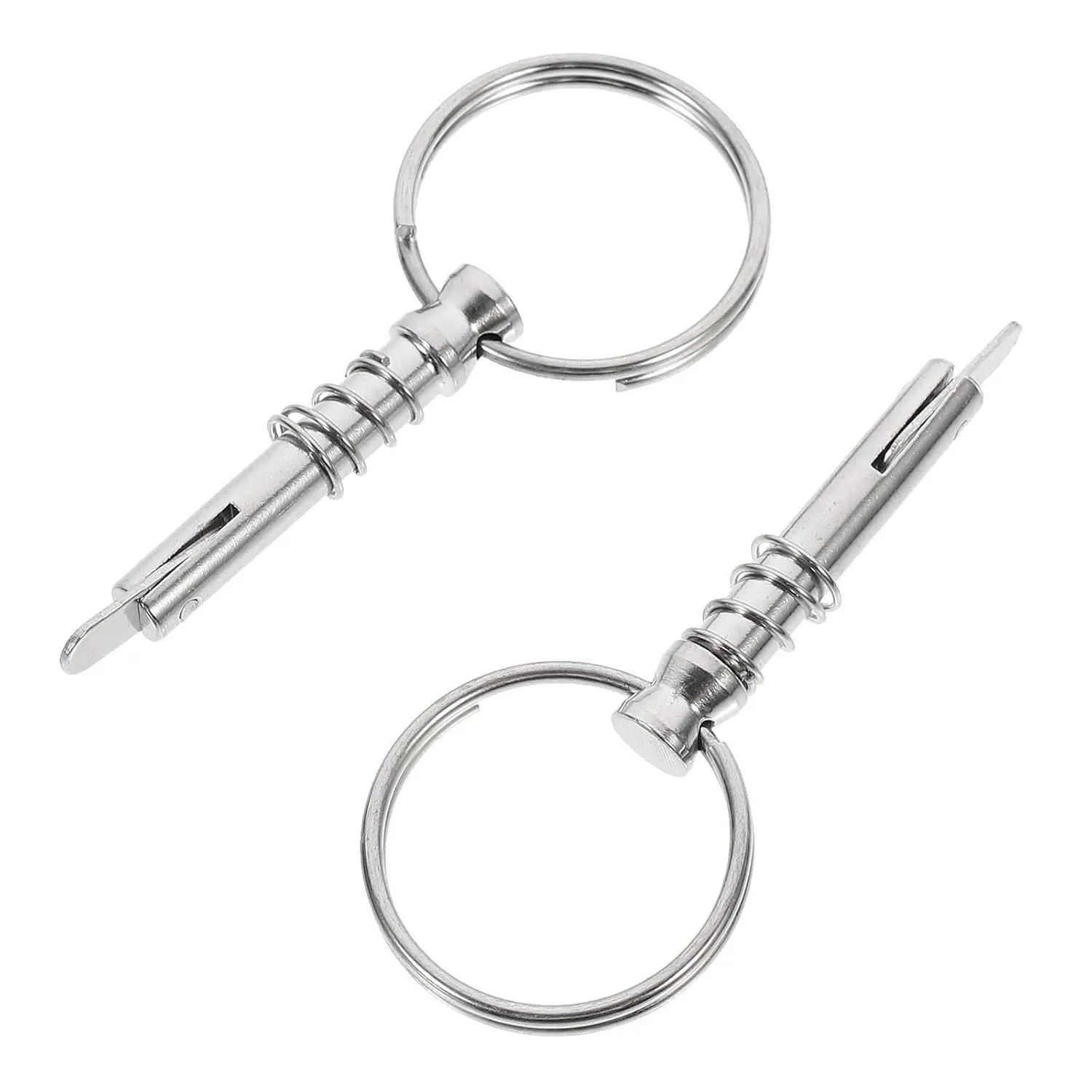 Quick Release Pins 6 Pcs Marine Safety Pins Mounting Locking Boat Trailer Connection Stainless Steel Large