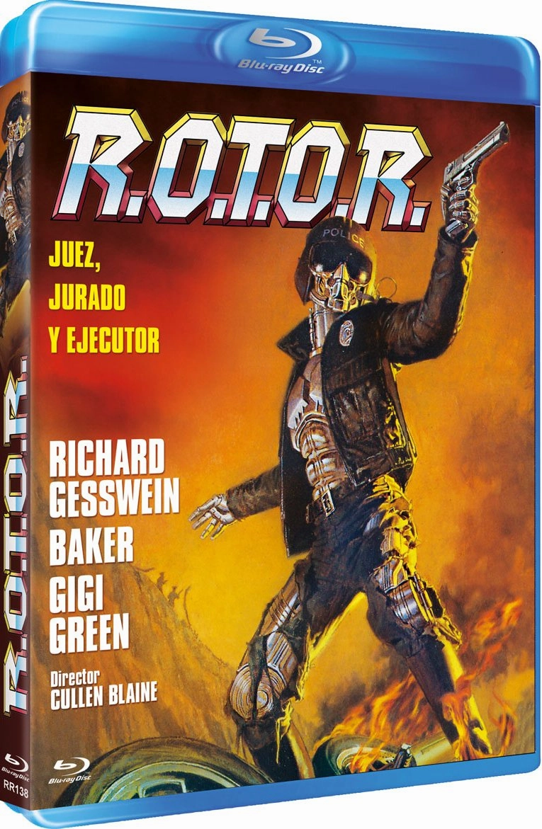 R.O.T.O.R. (1987) [ Blu-Ray, Reg.A/B/C Import - Spain ]