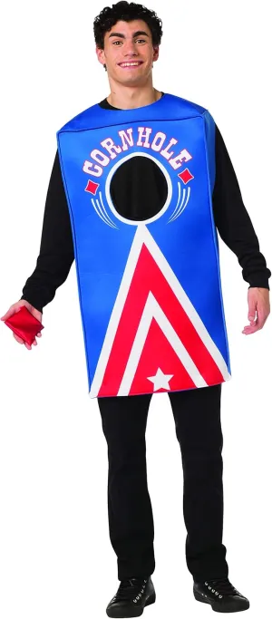 Rasta Imposta Cornhole Bean Bag Game Funny Costume Adult Mens Womens One Size