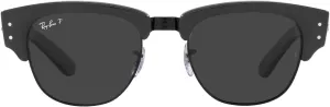 Ray-Ban Unisex Sunglasses Grey On Black Frame, Black Lenses, 50MM