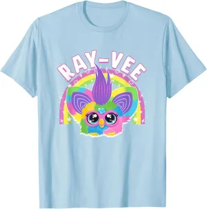 Ray-Vee Cute Colorful Furblet Rainbow Logo T-Shirt