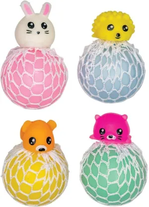 Raymond Geddes Animal Mesh Stress Balls (Pack of 24)