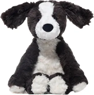 Realistic Border Collie Plush, 9.44'' Collie Stuffed Animal, Plushy and Squishy Pillow Toy, Cute Dog Puppy Plushie Toys Gift for Boys and Girls