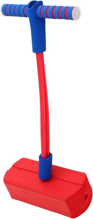 Red Bouncing Jumping Toy for Kids Cartoon Design Educational Sports Toy Sound Safe for Kids