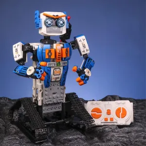 Remote Control Robot Building Kit for Kids 10-14, RC Robot Science Kits STEM Project Building Blocks Robot 447 Pieces