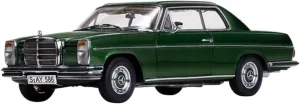 Resin Car Models Kit 1 18 Fit for Benz W115 Platinum Version Simulation Alloy Car Model Static Display Collectible Souvenir Toy