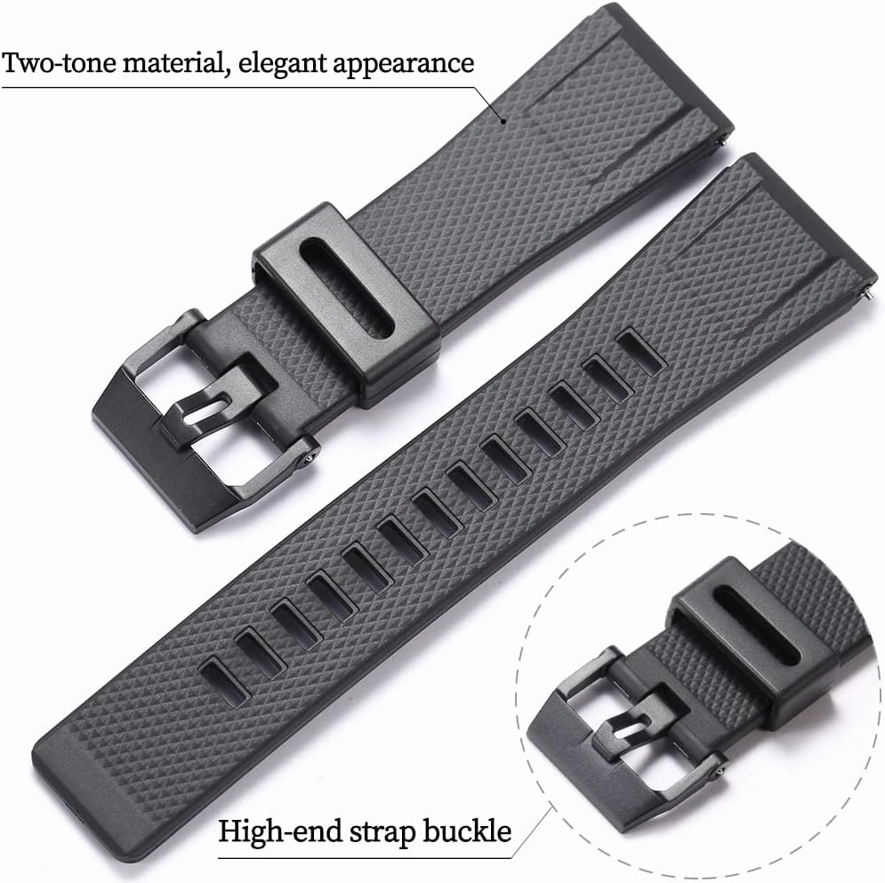 Resin Strap Replacement for Caiso G-Shock GA-2000 PRW-6600 PRG-600/650 Mens Watch Band Quick Release 24mm Bracelet Accessories