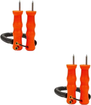 Retractable Ice Safety Pick for Ice Fishing Ice Skating Ice Safety Spikes Fishing Safety Kits Ice Fishing Safety Gears Versatile Winter Tool