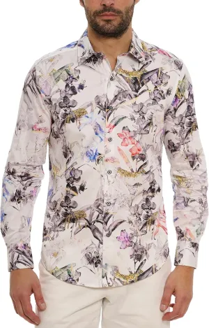 Robert Graham Men's Burke Long-Sleeve Button-Down Shirt