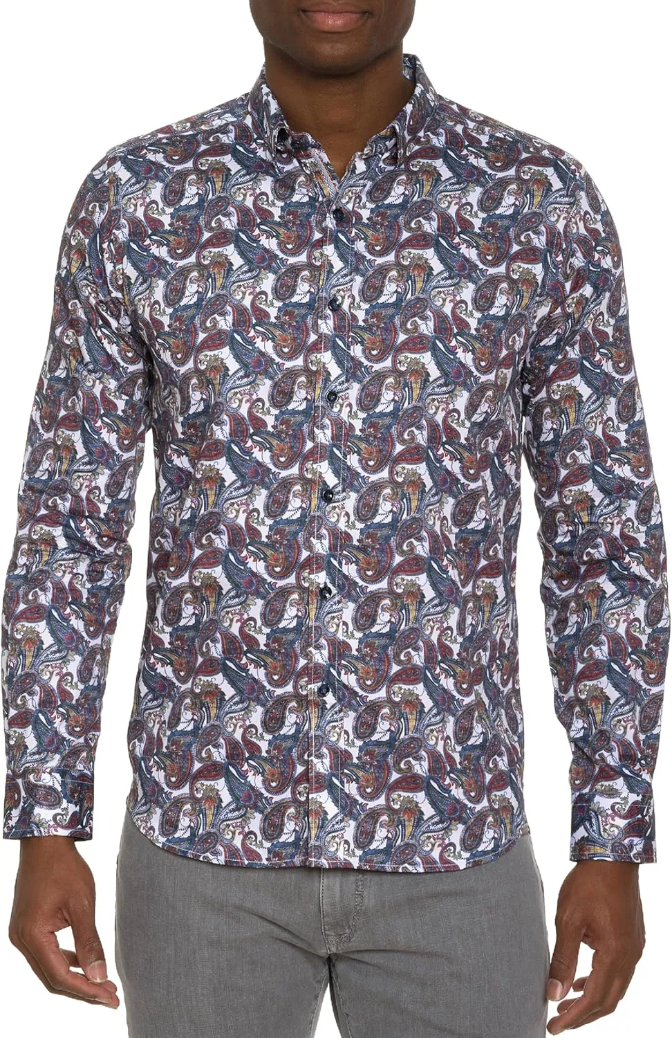 Robert Graham Men’s Sabir Long-Sleeve Button-Down Shirt
