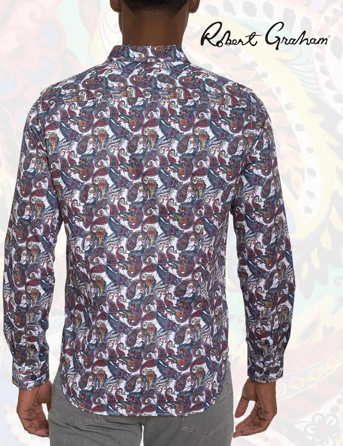Robert Graham Men’s Sabir Long-Sleeve Button-Down Shirt