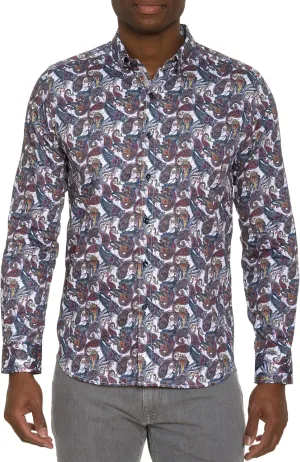 Robert Graham Men’s Sabir Long-Sleeve Button-Down Shirt