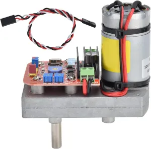 Robot Servo Motor, Aluminum Alloy Super Torsion, Digital Steering Gear Mechanical Equipment, Robotic Arm Servo with Connection Line for Smart Car Robot Boat RC Helicopter