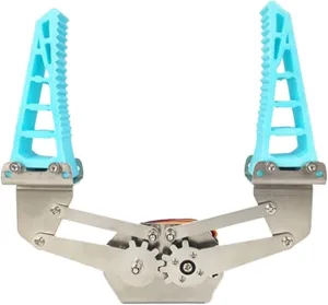 Robotic Arm Bracket Kit Servo Bionic Flexible Mechanical Claw, DIY Robot Adaptive Fixture Robot Hand (Size : 2 Fingers B)
