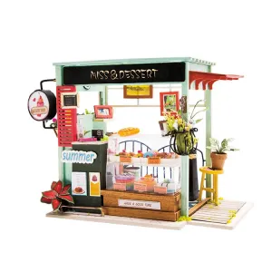 Rolife Dessert Shop DGM06 DIY Miniature Sweets Station Kit 1:20